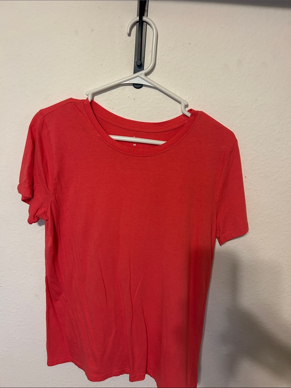 dip Bright Red Short Sleeve Crewneck Tee